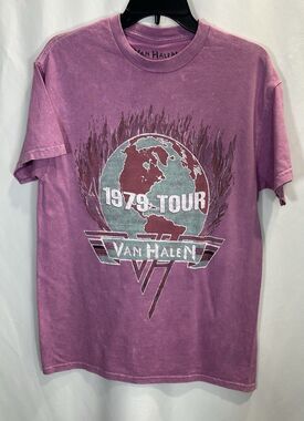 Van Halen 1979 Tour T-Shirt Adult Size Med